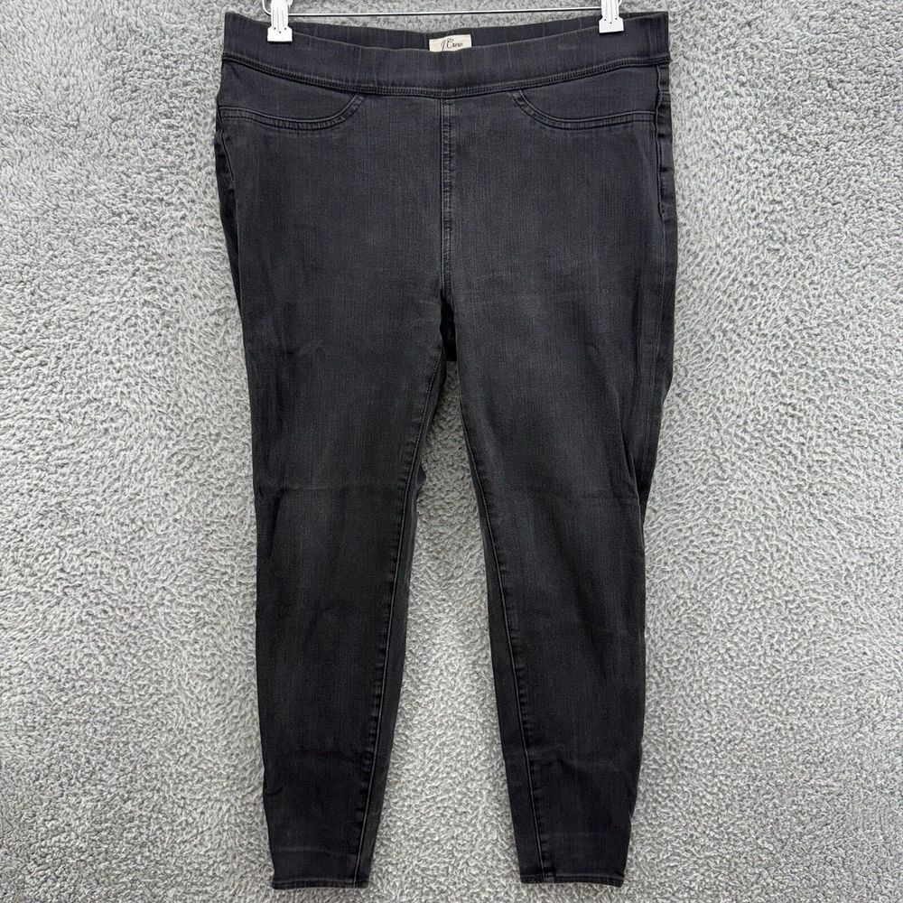 J Crew Black Jeans Womens Size 31 Stretch Skinny Pants Denim Casual‎ Ladies